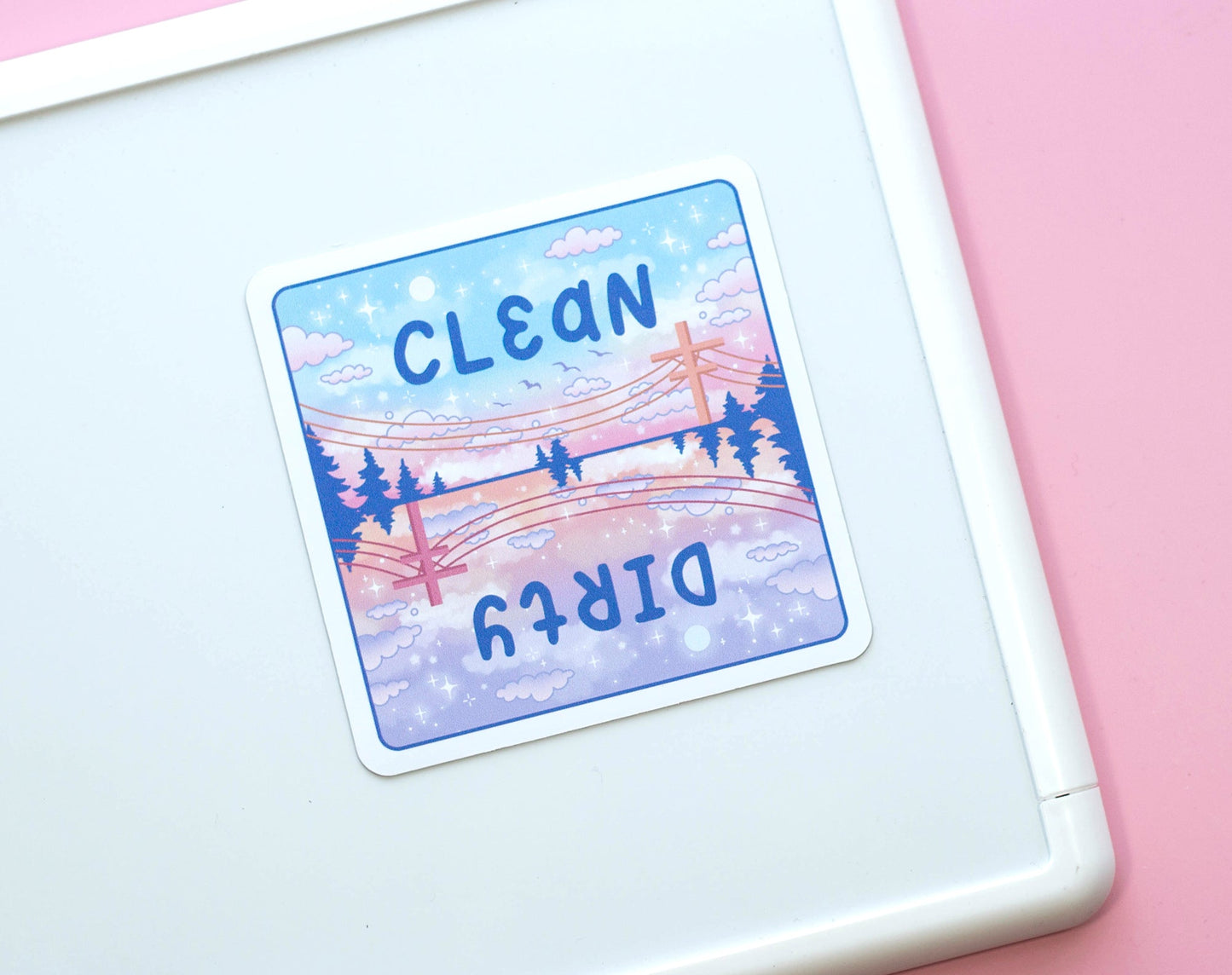 Day and Night Dishwasher Magnet