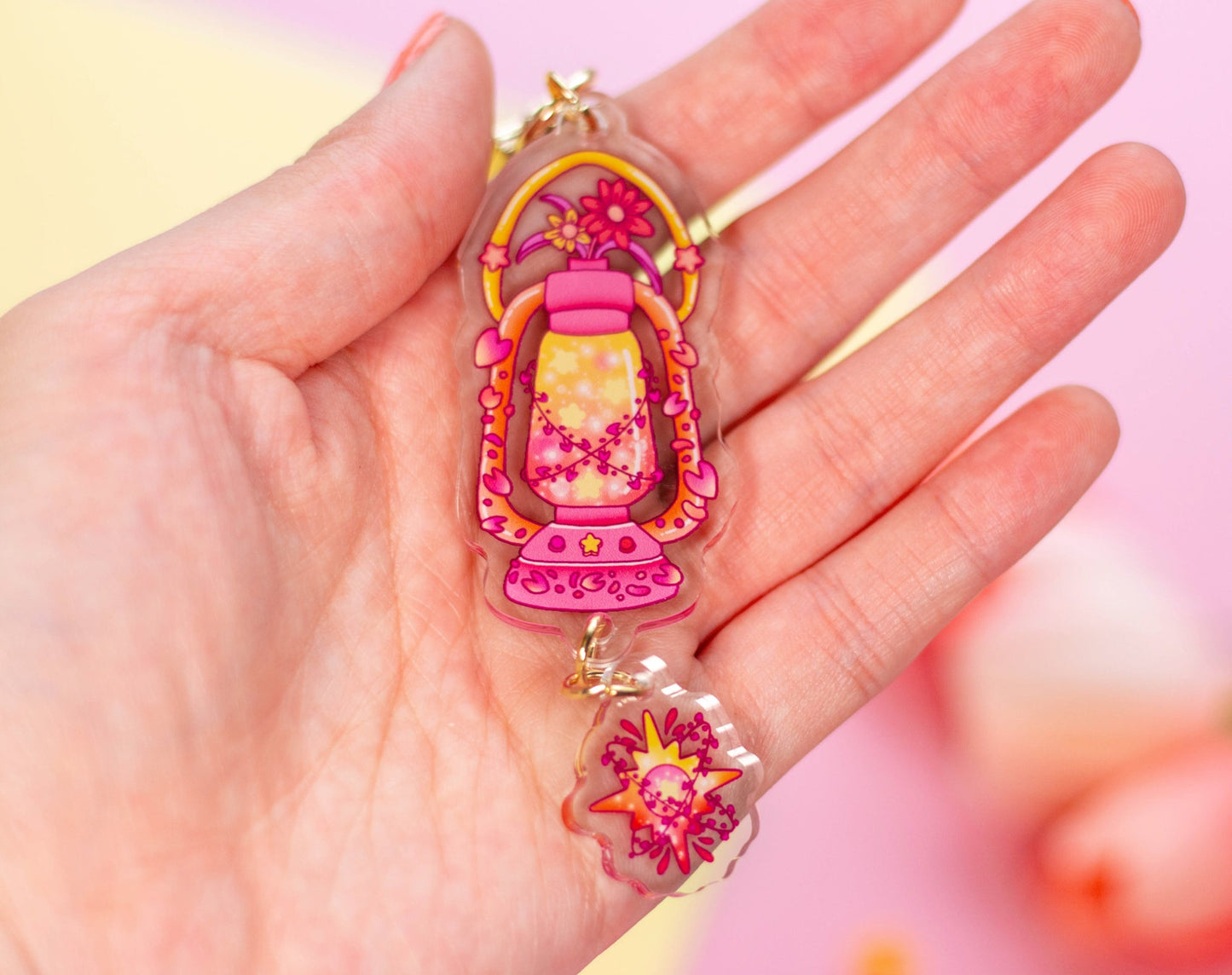 Lantern Linked Keychain