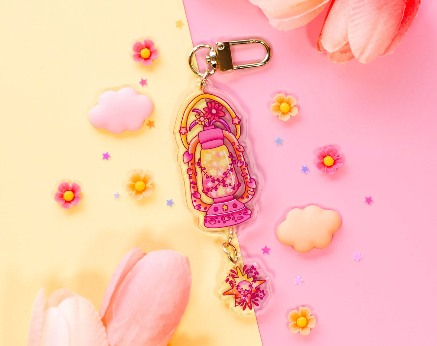 Lantern Linked Keychain