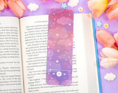 Sunset Music Player Bookmark
