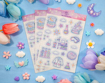 Curious Chemistry Sticker Sheet