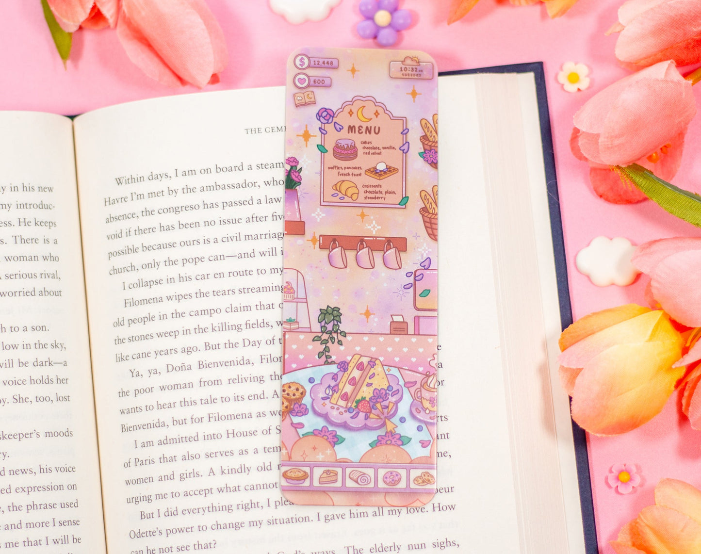 Cafe Quest Bookmark