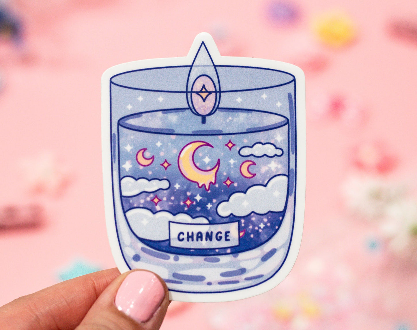 Affirmation Candle Sticker