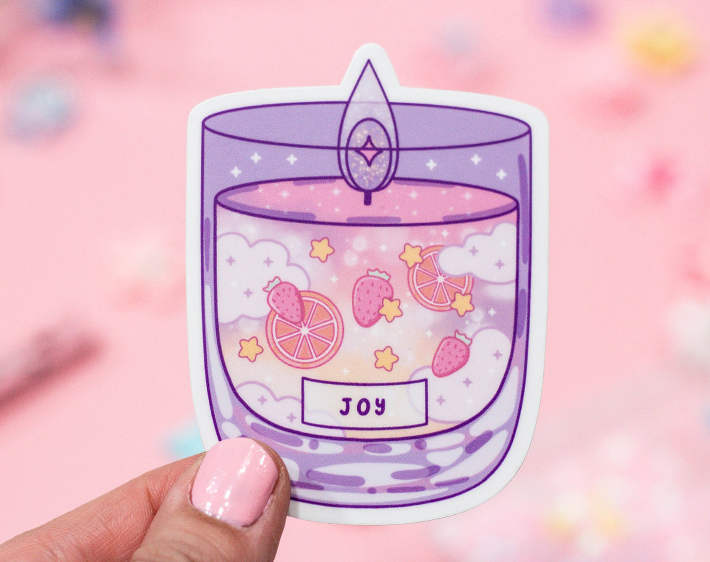 Affirmation Candle Sticker