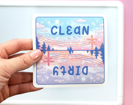 Day and Night Dishwasher Magnet