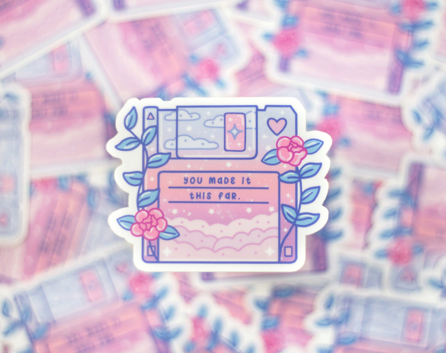 Floppy Disk Sticker
