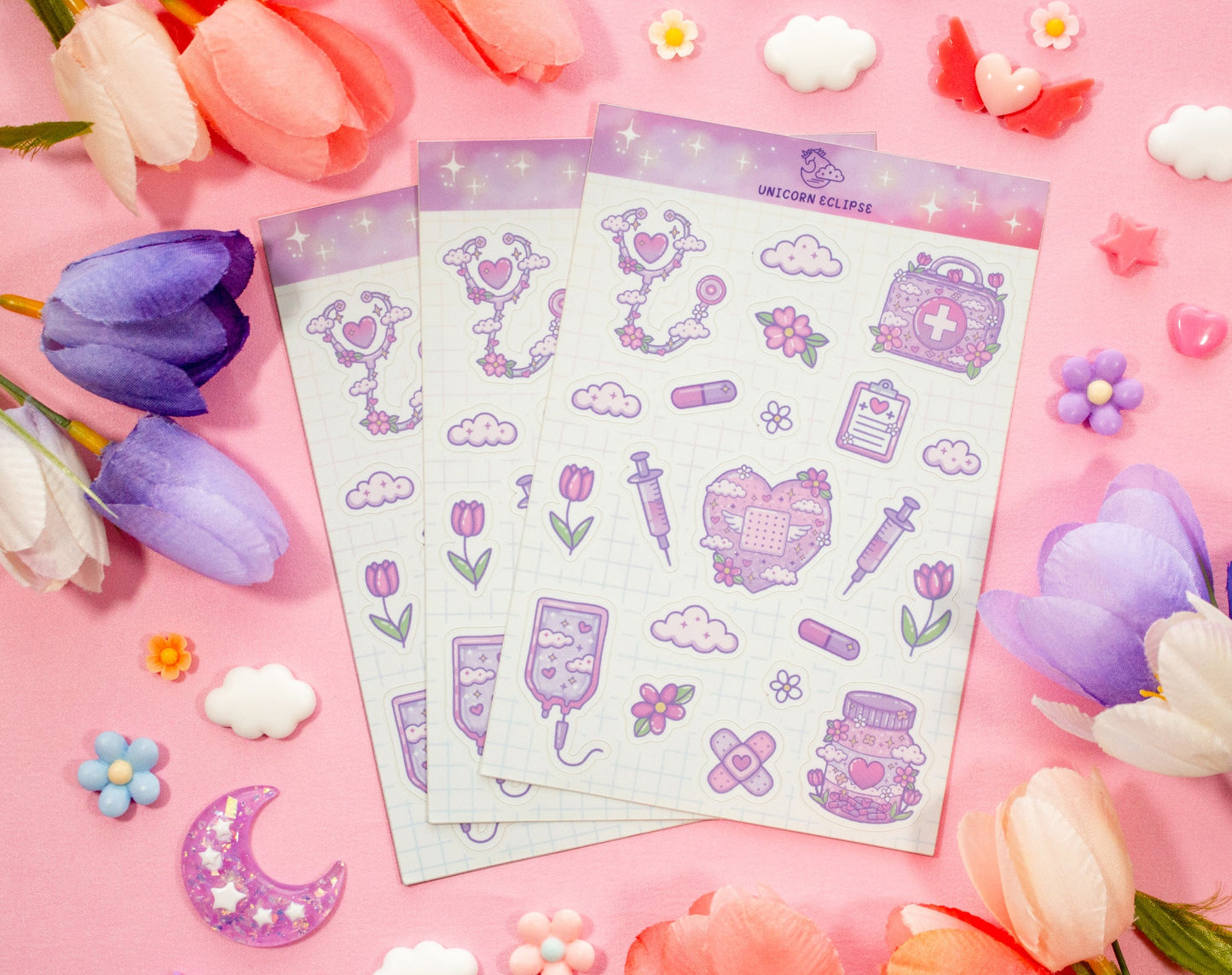 Healing Hearts Sticker Sheet