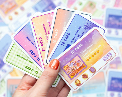 ID Card Sticker