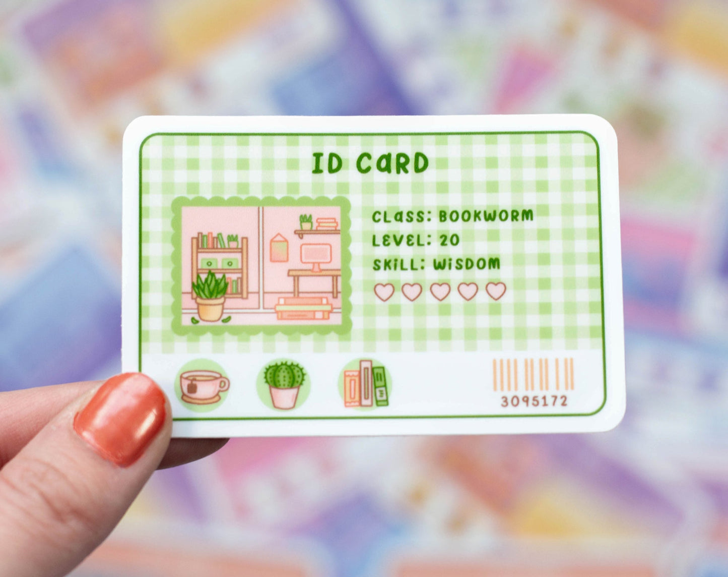ID Card Sticker