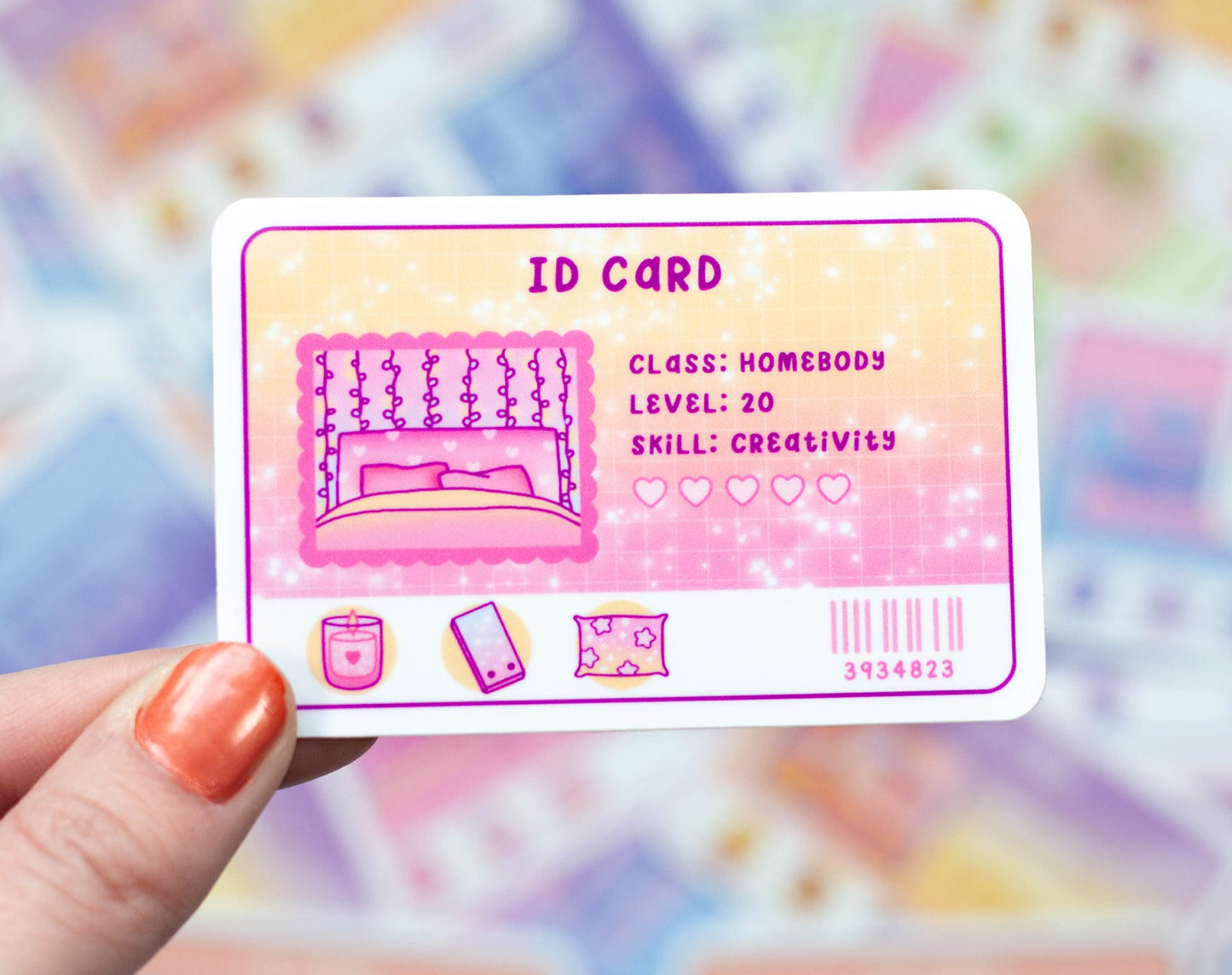ID Card Sticker