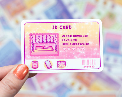 ID Card Sticker