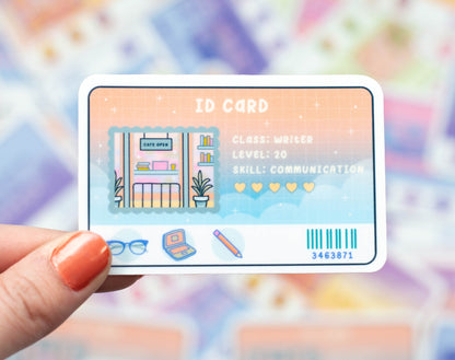 ID Card Sticker