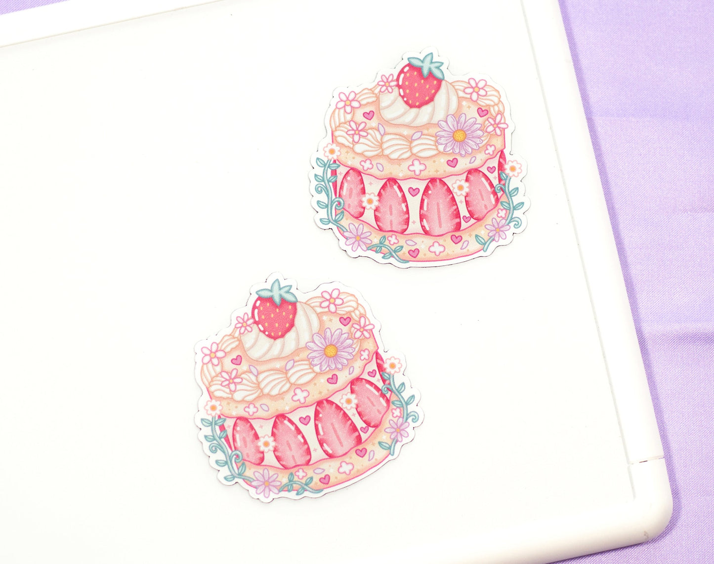 Strawberry Cake Magnet