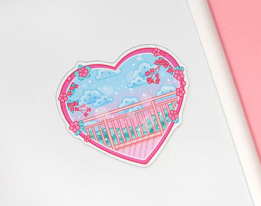 Sweet Afternoon Window Magnet