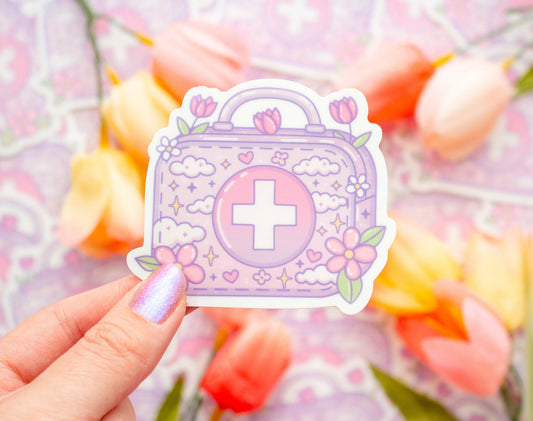 First Aid Kit Sticker