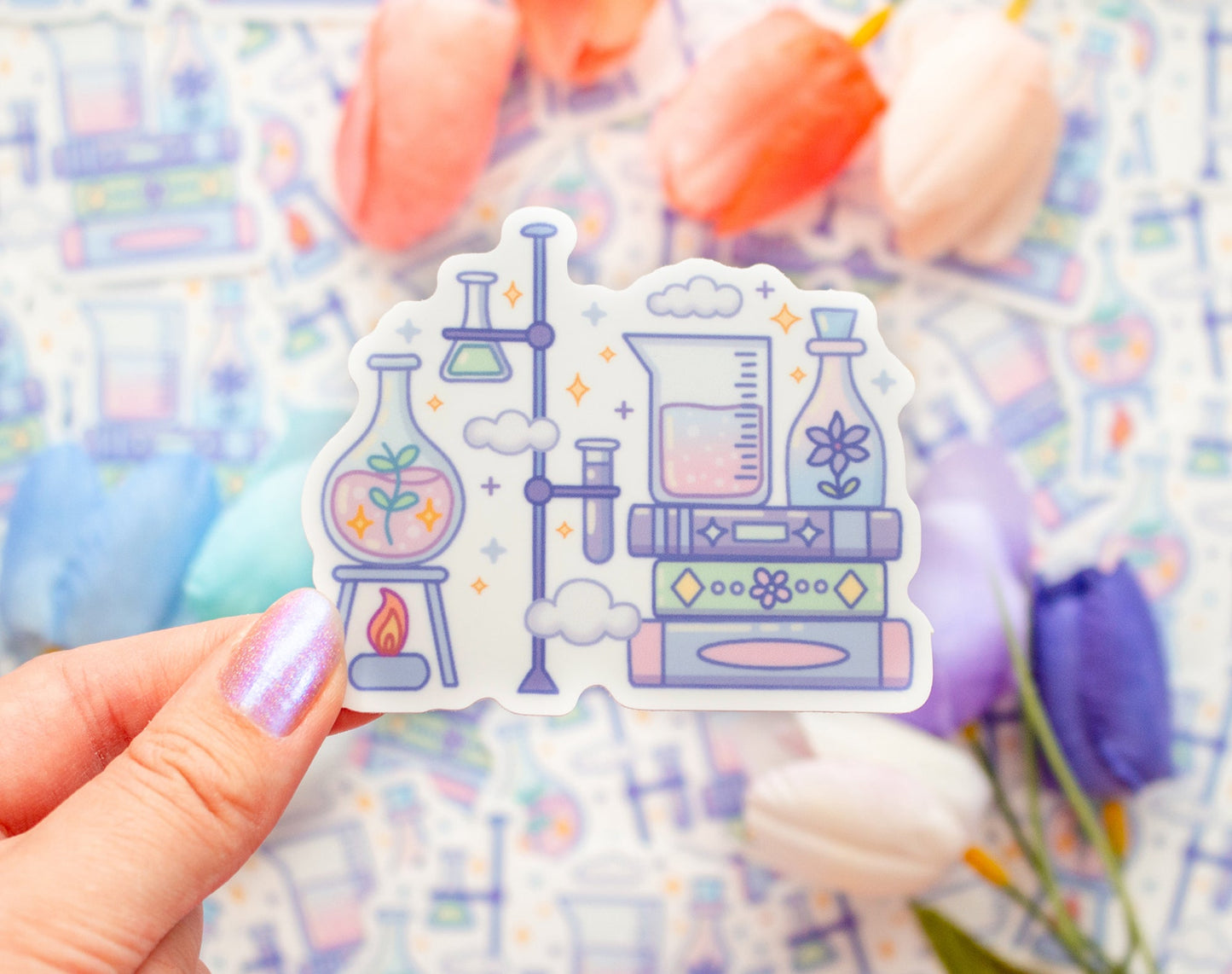 Science Experiment Sticker
