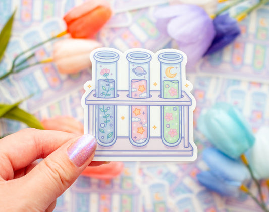 Test Tubes Sticker