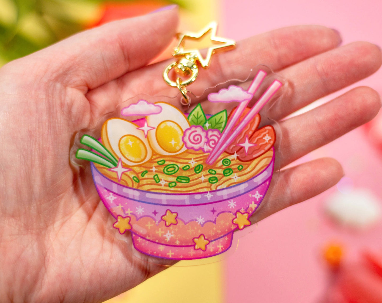 Ramen Bowl Keychain