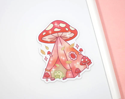 Mushroom Tent Magnet