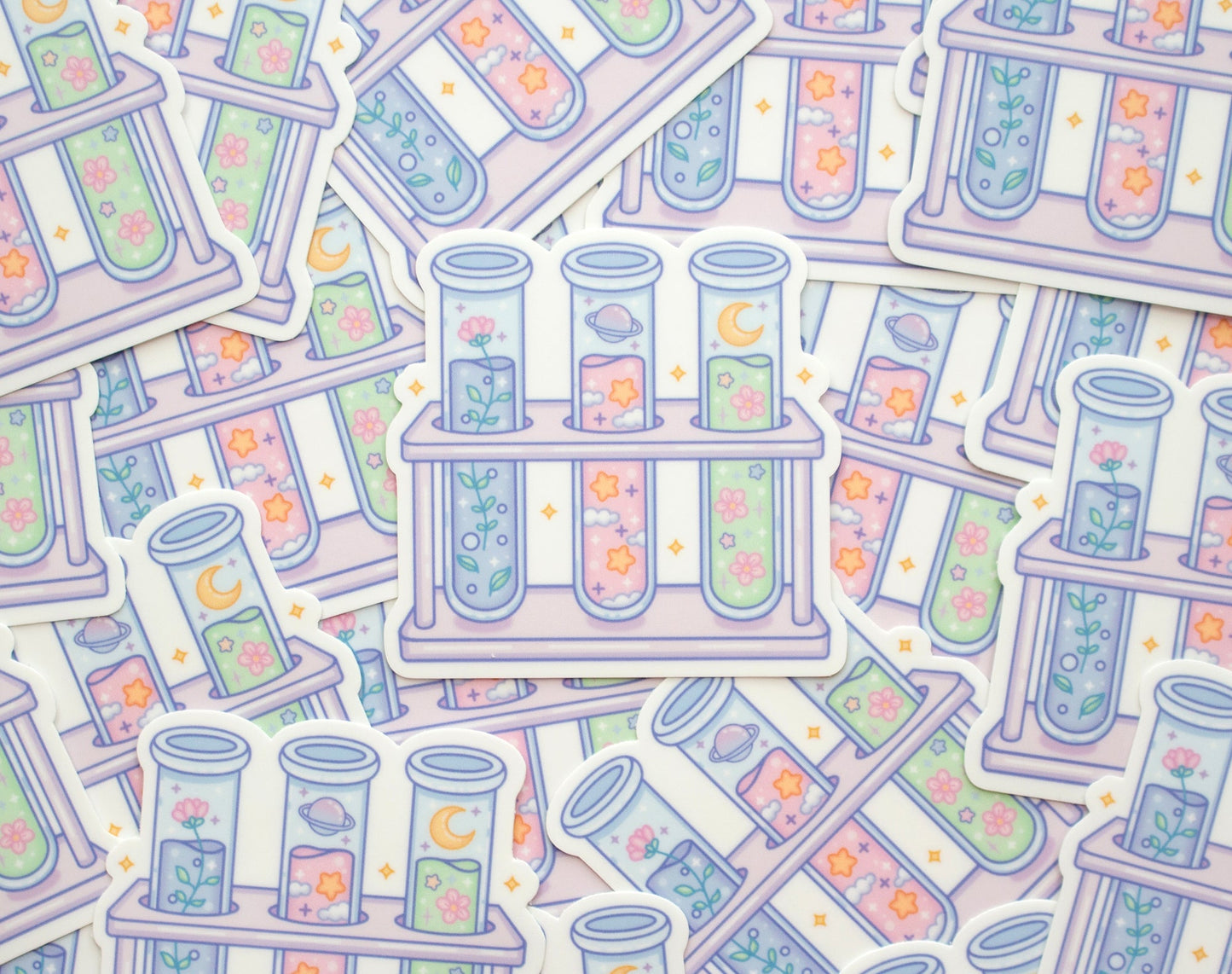 Test Tubes Sticker