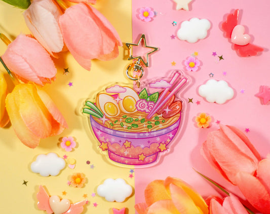 Ramen Bowl Keychain