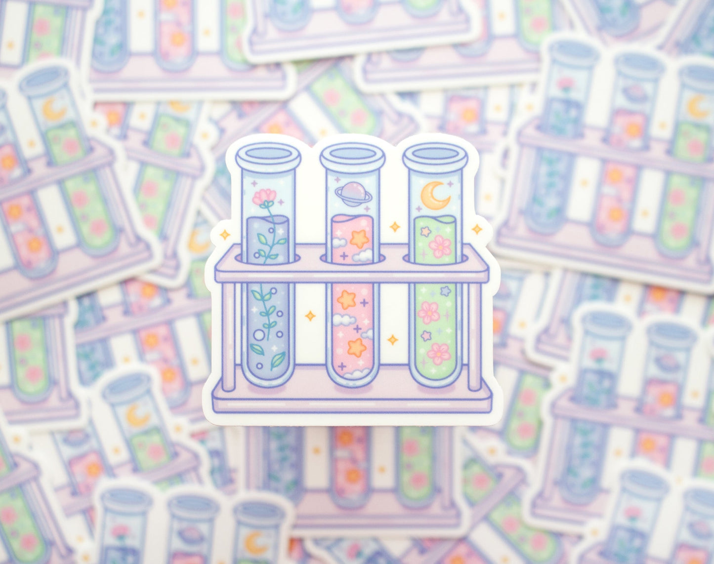 Test Tubes Sticker