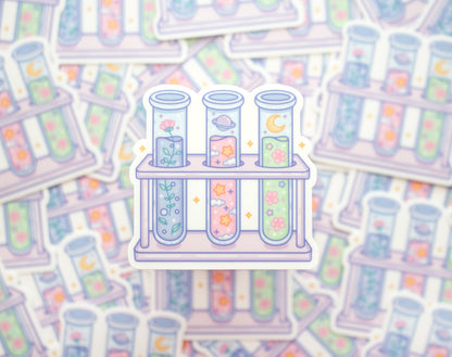 Test Tubes Sticker