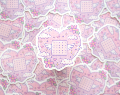 Bandage Heart Sticker