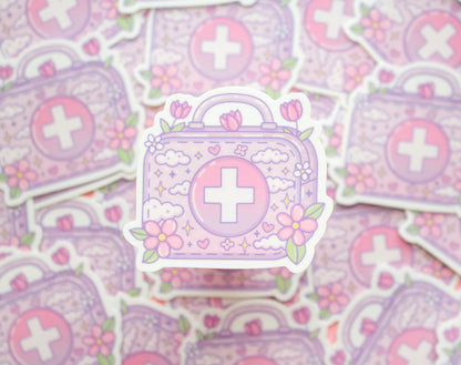 First Aid Kit Sticker