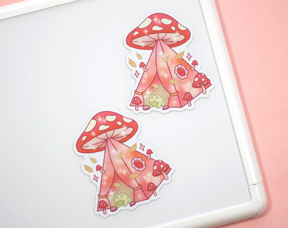 Mushroom Tent Magnet